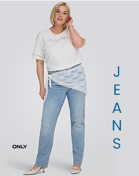 curvy fashion jeans en denim