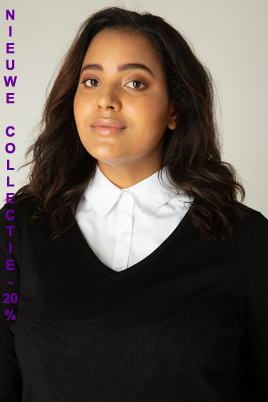 Base Level Curvy kraag Yolina