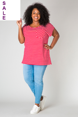 Shirt Ivy Bella streepjes print