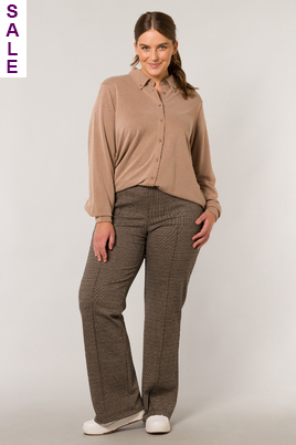 YESTA broek Bailee ruitje
