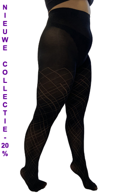 Opaque Diamond Curvy Super Stretch T