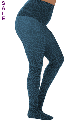 Leopard Printed Curvy Super Stretch