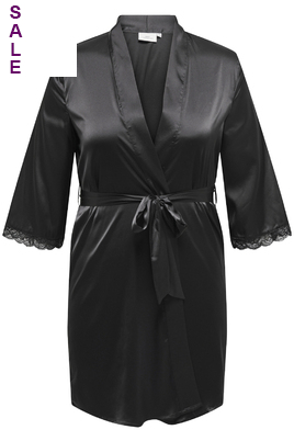 ONLY ochtendjas kimono satijn