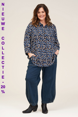 Gozzip baggy broek elastiek detail