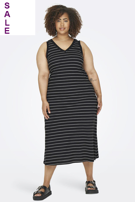 ONLY ECO jurk CARMAY streep