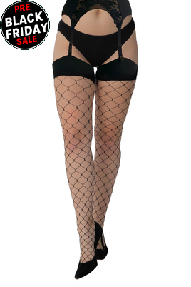 Premium XL Net Stockings Panty