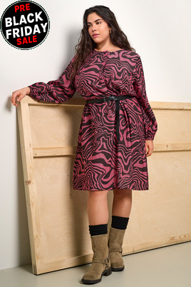 ONLY jurk ITHILDA print