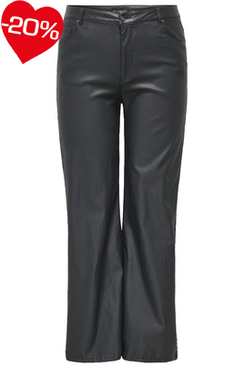 ONLY broek AUGUSTA leatherlook