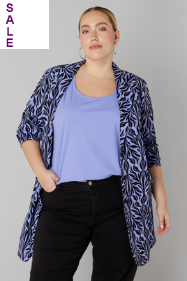 COLLETTA blazer print