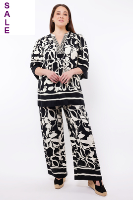 Exxcellent broek Maris print