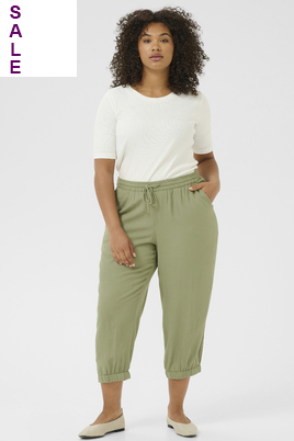 Kaffe Curve broek ECO kuitlang