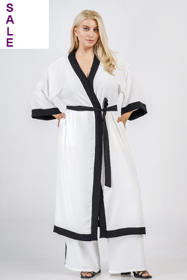 Curviss blouse jasje kimono model
