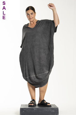 Gozzip Black jurk verwassen look