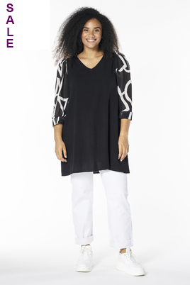 Studio tuniek Kyra print mouwen