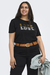 BLACK/Love Leopard Foil