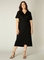 Base Level Curvy jurk Abbie