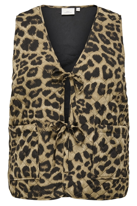 ONLY gilet CARLEOLIA animal print