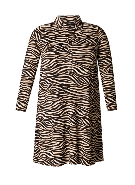 COLLETTA jurk zebraprint