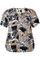 ZHENZI shirt elastieke hals print