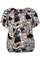 ZHENZI shirt elastieke hals print