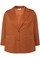 ZHENZI blazer bruin gestreept