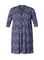 COLLETTA jurk V hals print