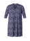 COLLETTA jurk V hals print