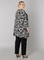 COLLETTA tuniek V hals print