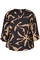 ZHENZI blouse wijde mouw print