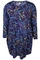 ZHENZI jurk tricot print