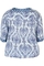 ZHENZI blouse combi print details