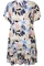 ZHENZI jurk Lyda print V hals