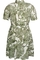 ZHENZI jurk Macy palmprint