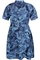 ZHENZI jurk Macy palmprint