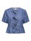 ONLY blouse denimlook striksluiting