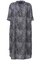 Gozzip Black jurk Laila streep print