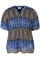 ZHENZI blouse Lila combi print