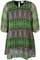 ZHENZI jurk Lila combi print