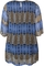 ZHENZI jurk Lila combi print