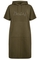 Wasabi sweat jurk korte mouw