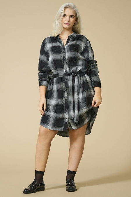 ONLY ECO jurk geruit