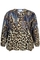 ZHENZI dierenprint blouse Siff