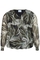 ZHENZI blouse voile bladprint