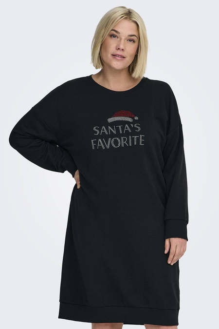 ONLY midi jurk Santa