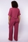 Exxcellent broek Ailani ribbel jerse
