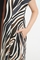 Mat fashion jurk zebraprint
