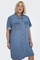 ONLY eco denim jurk korte mouw