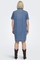 ONLY eco denim jurk korte mouw