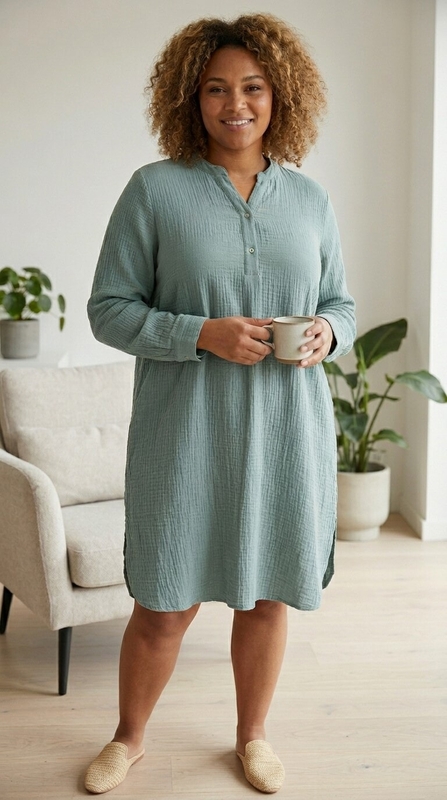 ONLY blouse lang mousseline eco kato