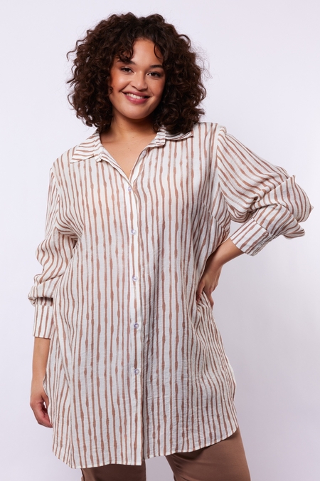 Exxcellent streep blouse Sally
